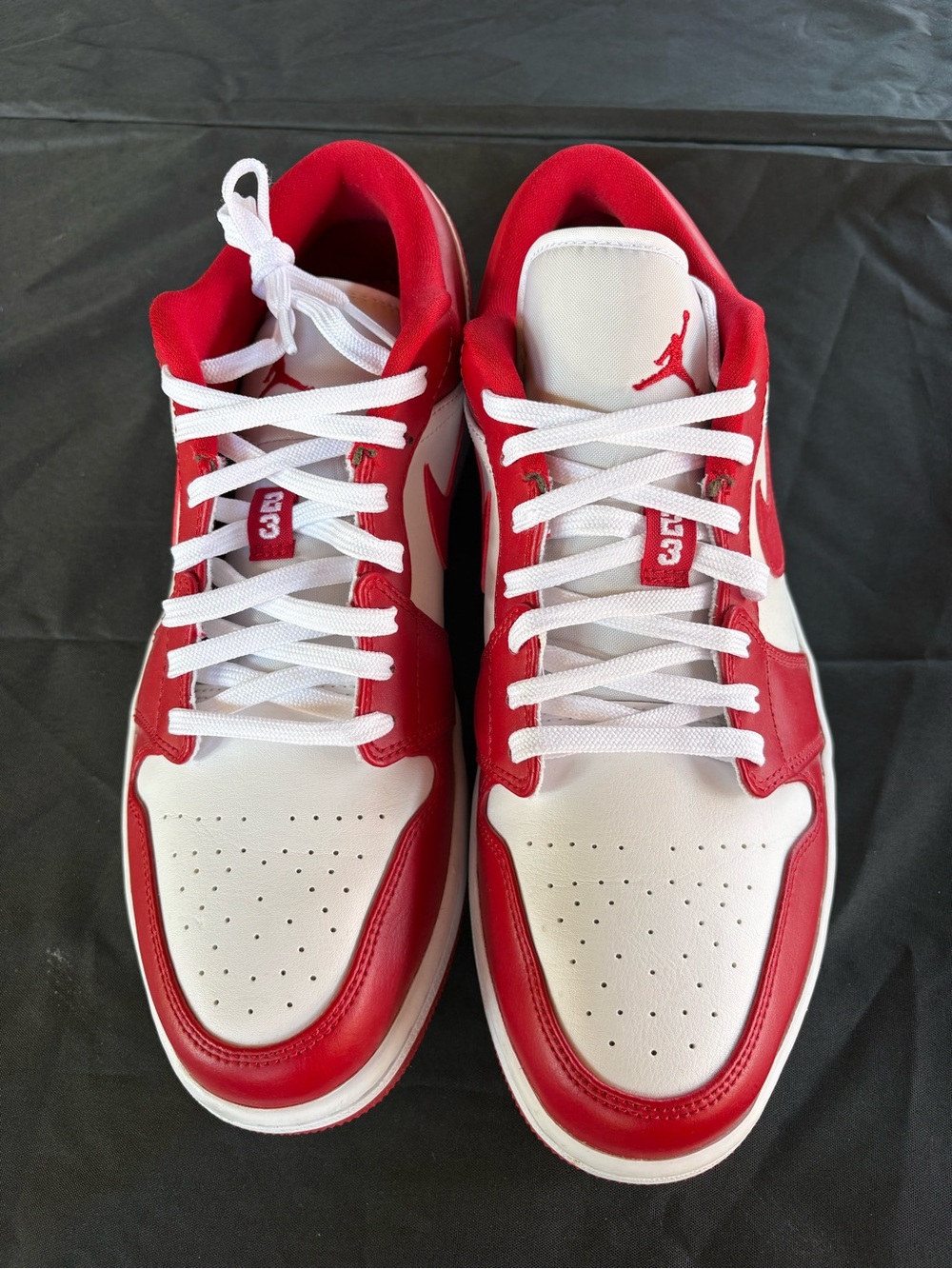 Jordan 1 Low Gym Red-White & Red